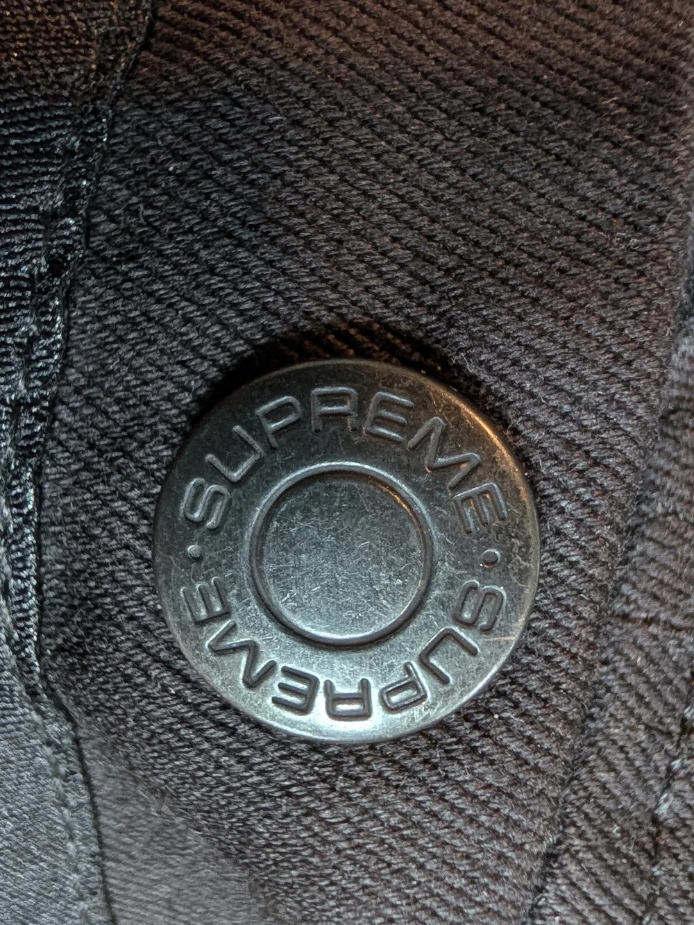 Supreme Snap Button Pocket Camp Cap